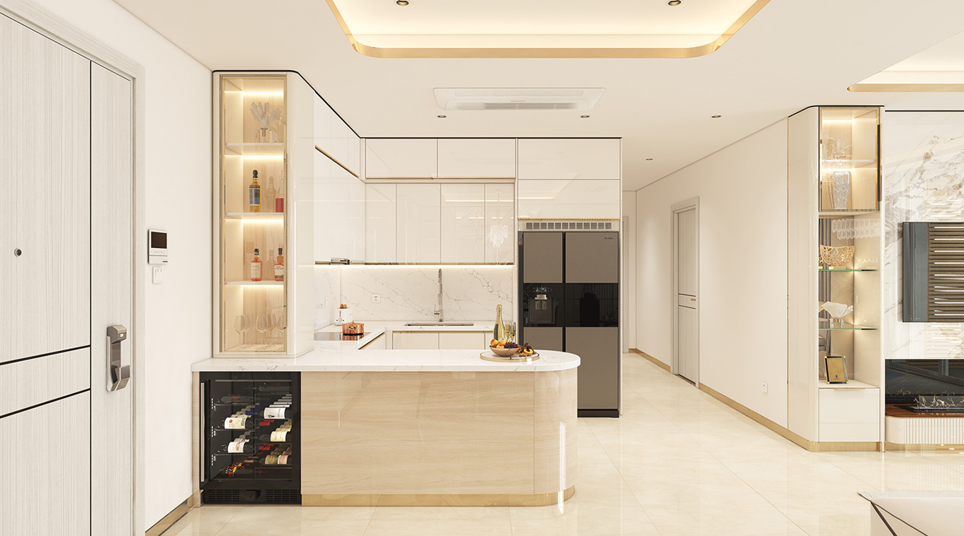 Căn hộ mẫu Modern