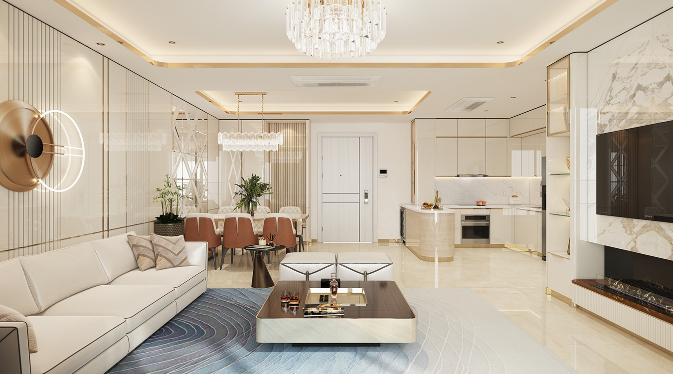 Căn hộ mẫu Modern
