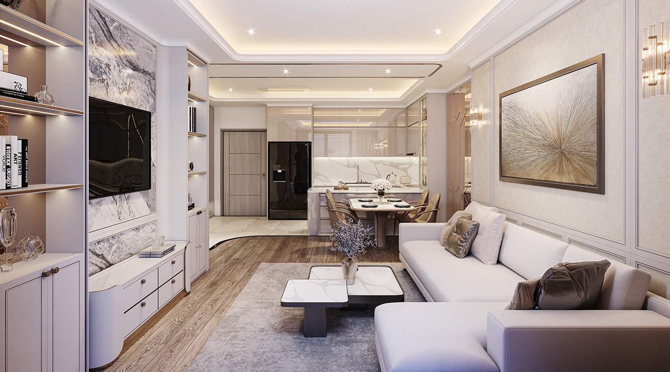 Căn hộ mẫu Modern