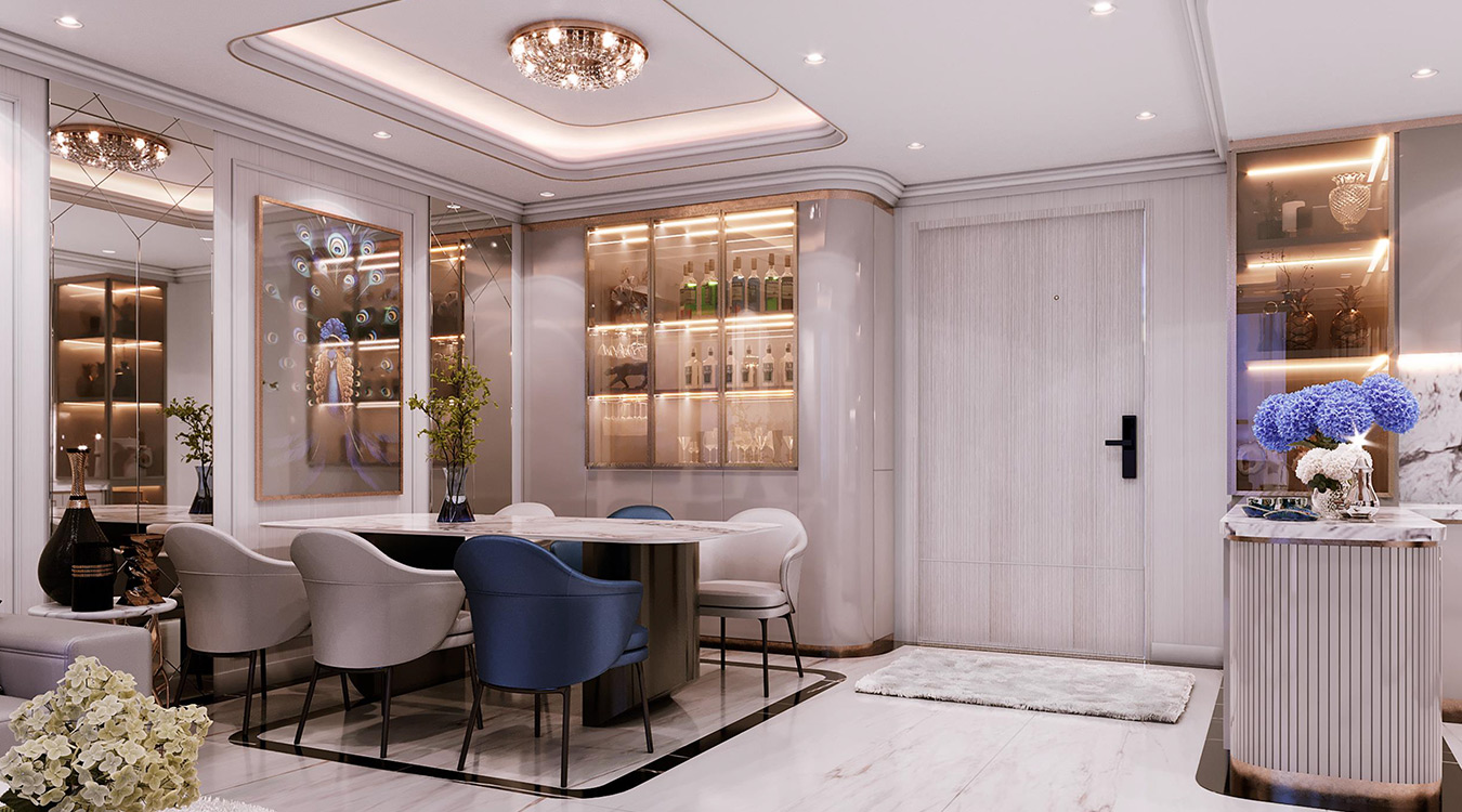 Căn hộ mẫu Modern