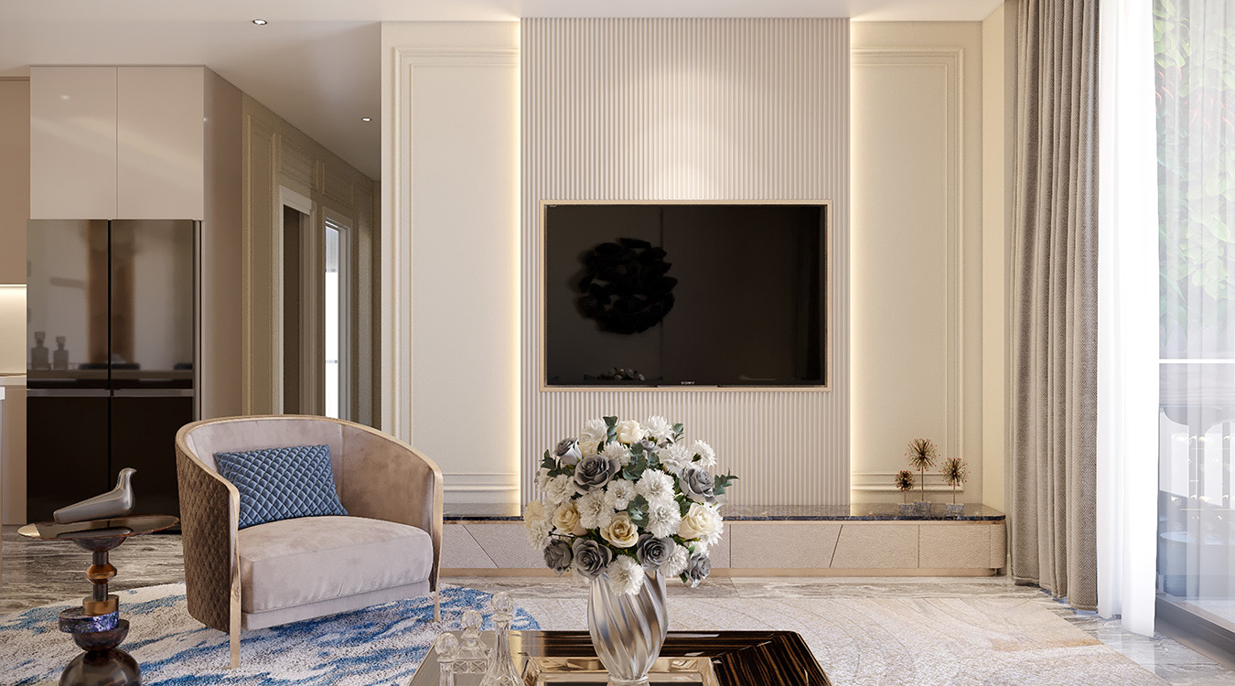 Căn hộ mẫu Modern
