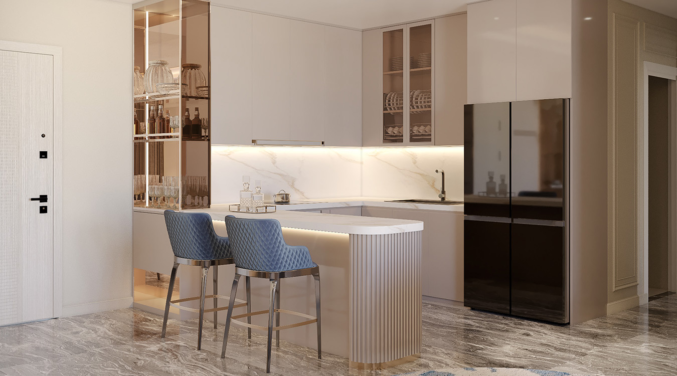 Căn hộ mẫu Modern