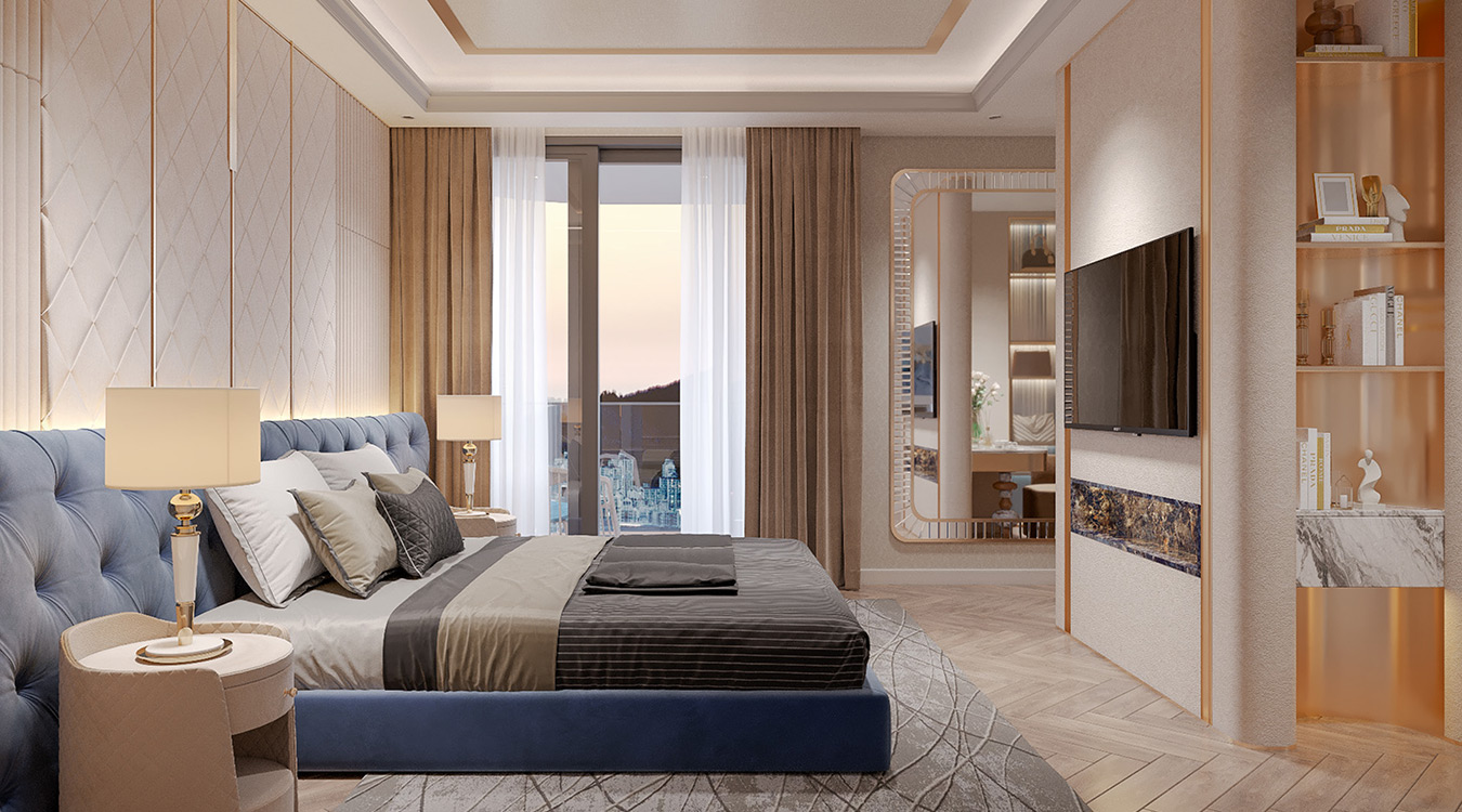 Căn hộ mẫu Modern