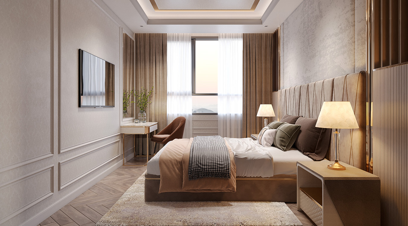 Căn hộ mẫu Modern