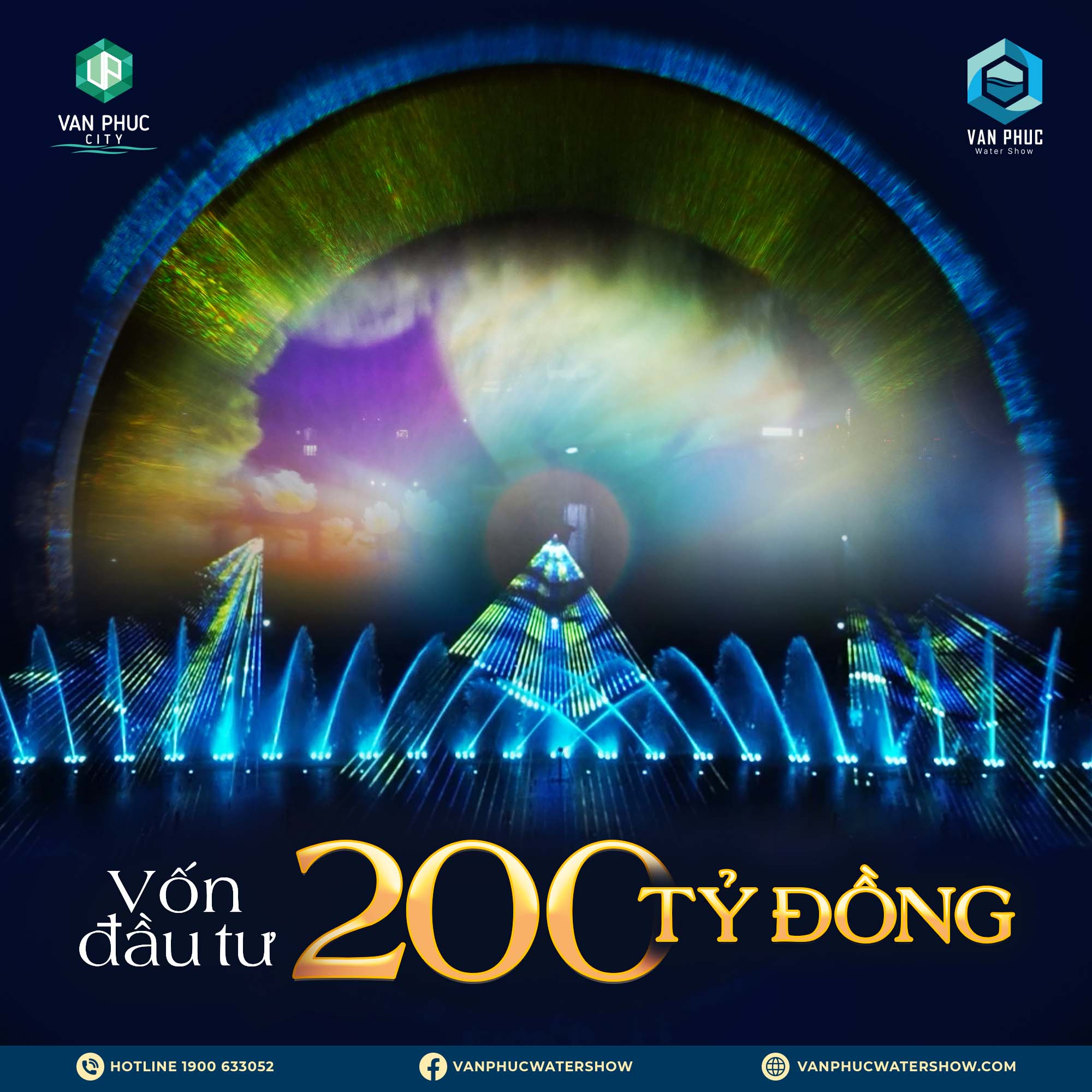 Những con số ấn tượng về Van Phuc Water show