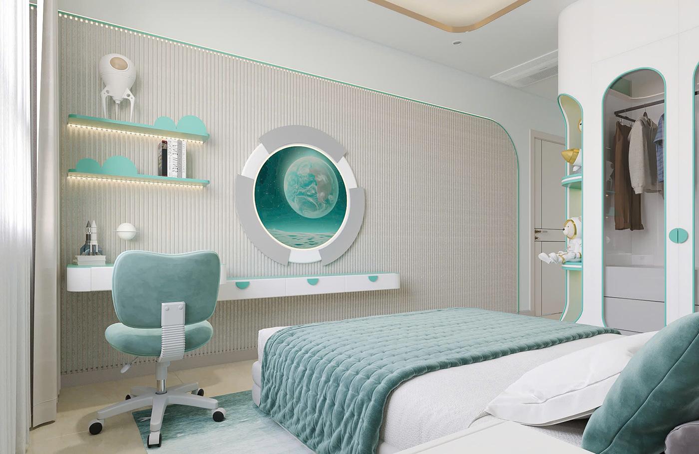Căn hộ mẫu Modern