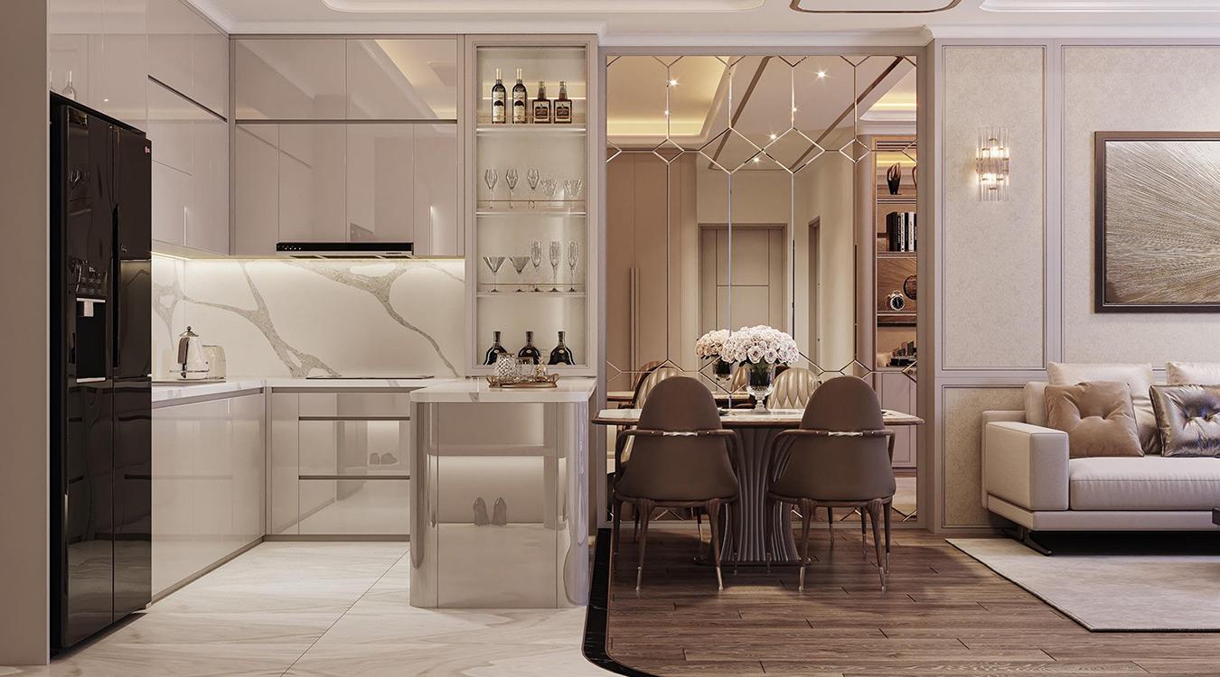 Căn hộ mẫu Modern
