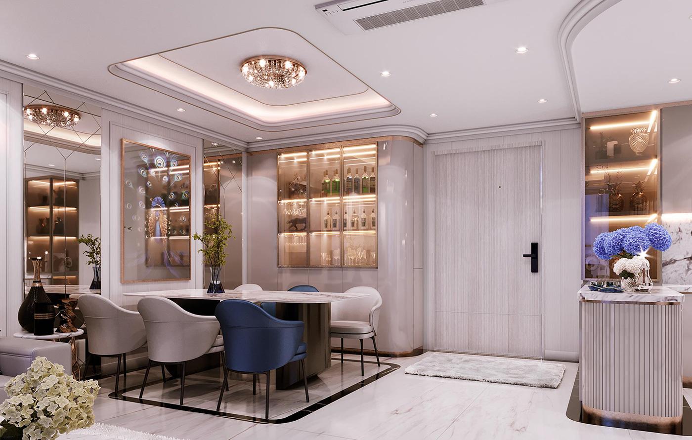 Căn hộ mẫu Modern