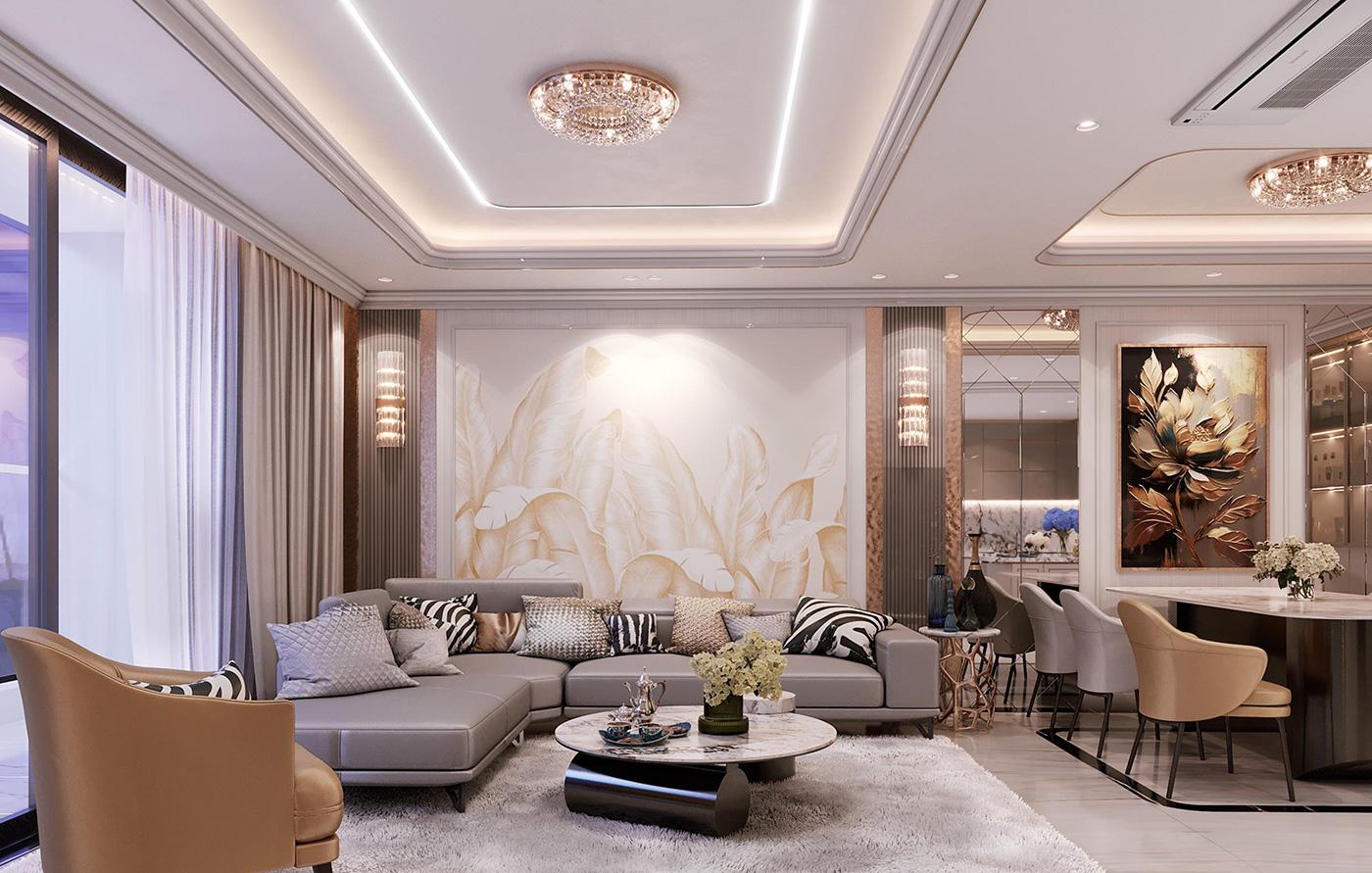 Căn hộ mẫu Modern