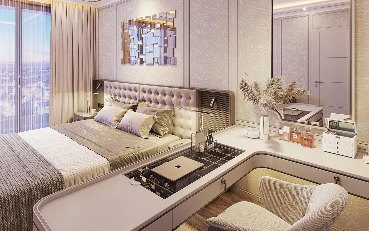 Căn hộ mẫu Modern