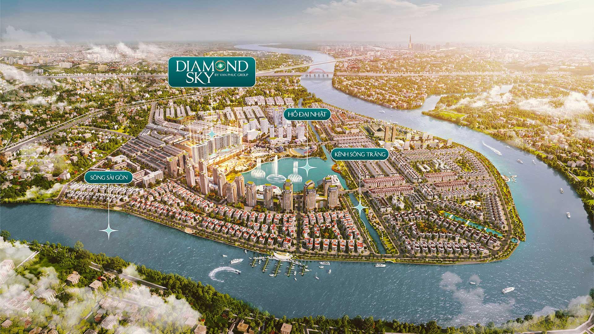 Sở hữu Diamond Sky, hưởng trọn hệ sinh thái 3 tỷ USD