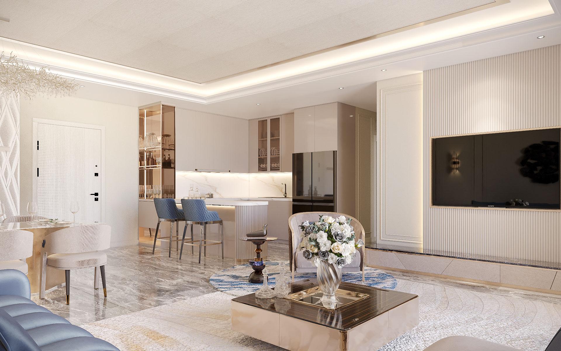 DIAMOND SKY - BẢN GIAO HƯỞNG CỦA THIẾT KẾ THÔNG MINH VÀ NỘI THẤT ĐẲNG CẤP