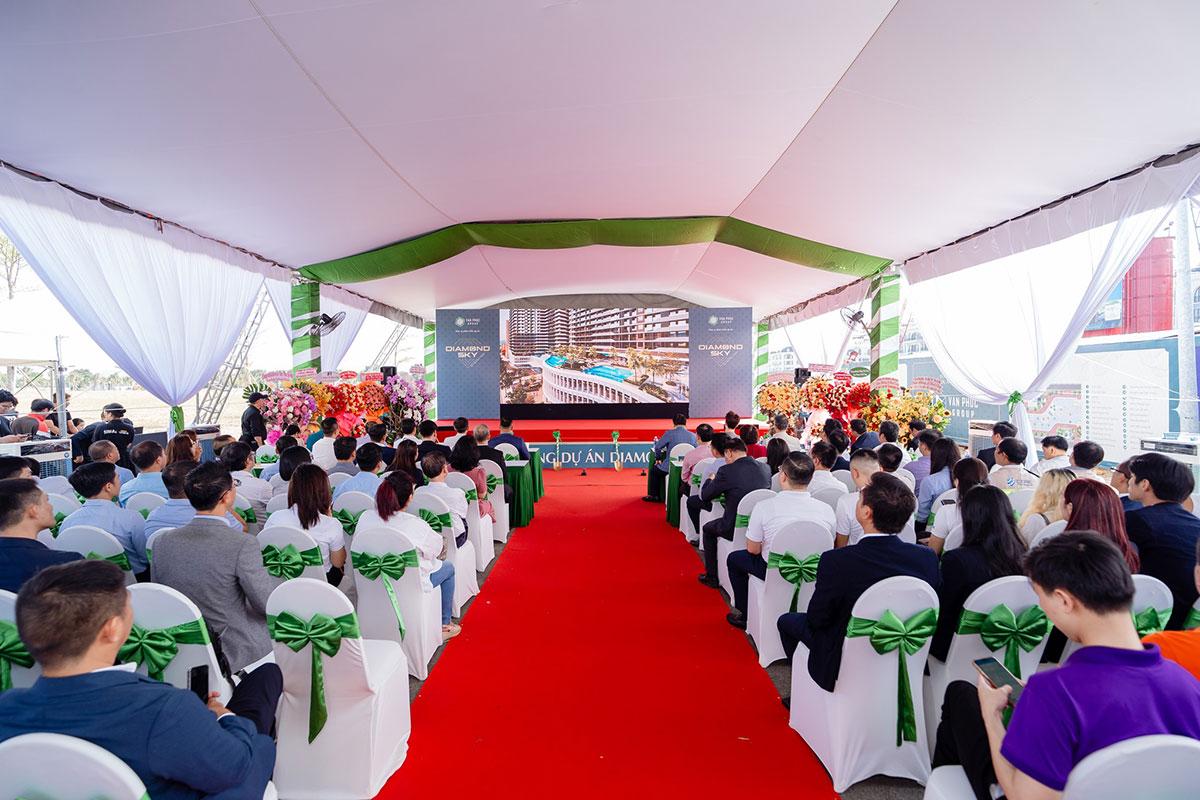 Van Phuc Group khởi công căn hộ Diamond Sky tại Van Phuc City