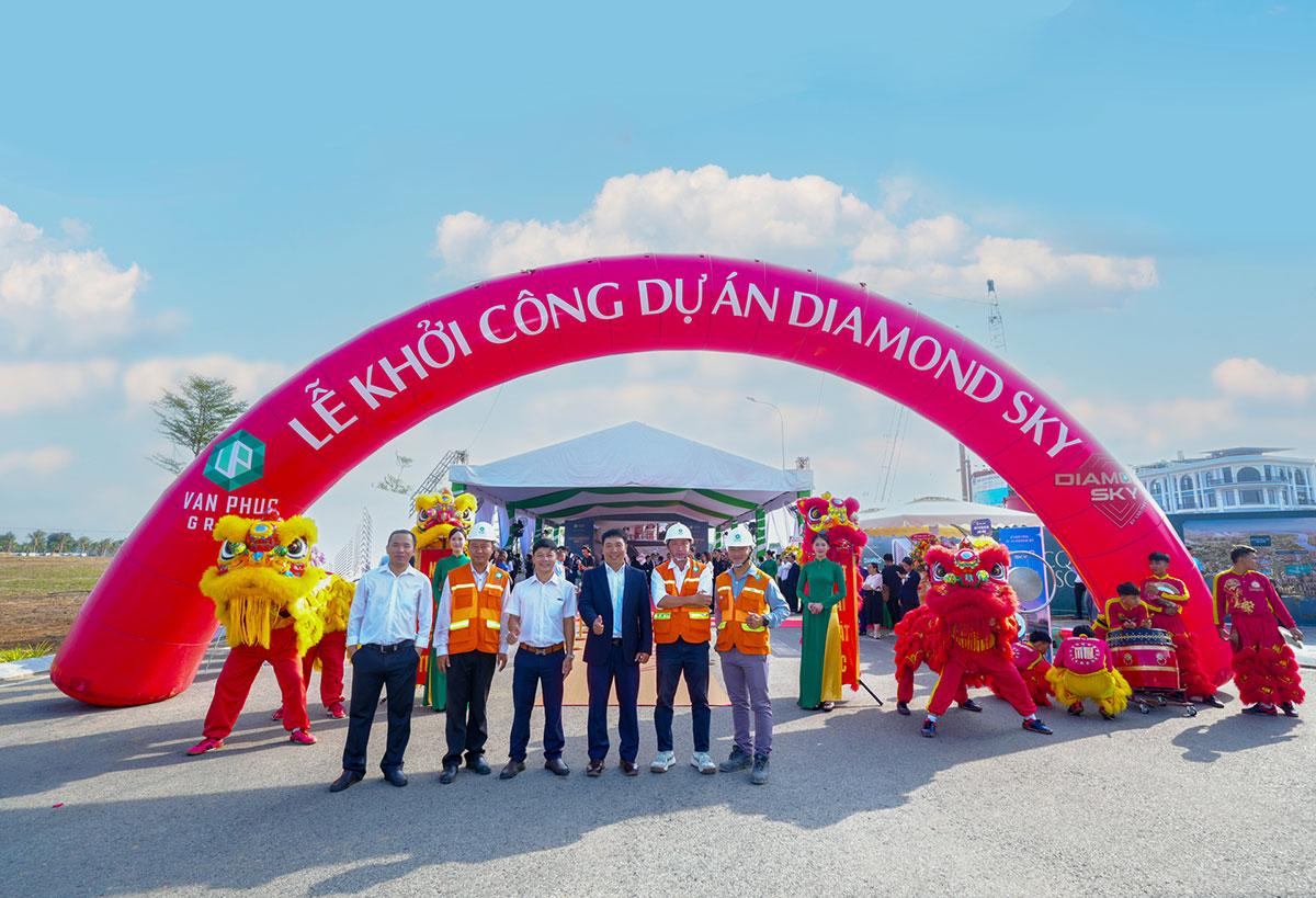 Van Phuc Group khởi công căn hộ Diamond Sky tại Van Phuc City